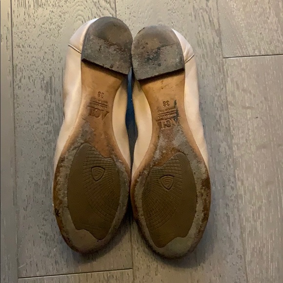 AGL Cap Toe Ballet Flats, Nude - Picture 2 of 6